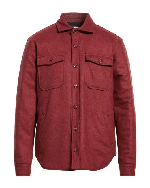 Bl'ker Red Brick Jacket Wool, Polyester, Polyamide for men