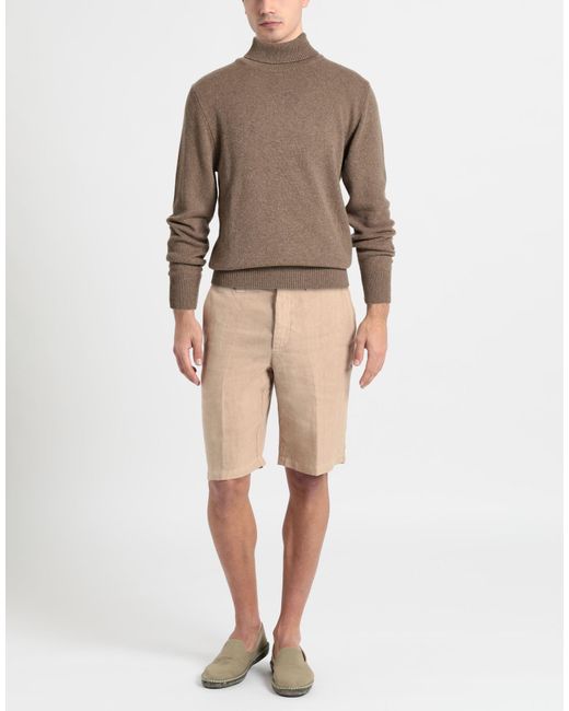 Aragona Brown Turtleneck for men