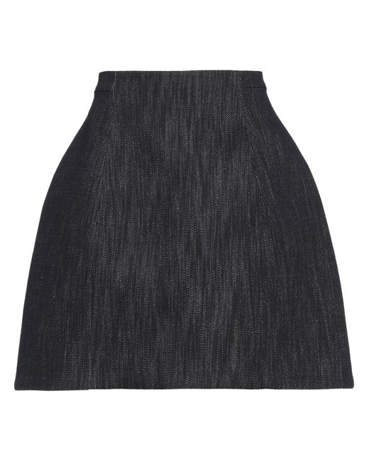 Rochas Black Mini Skirt