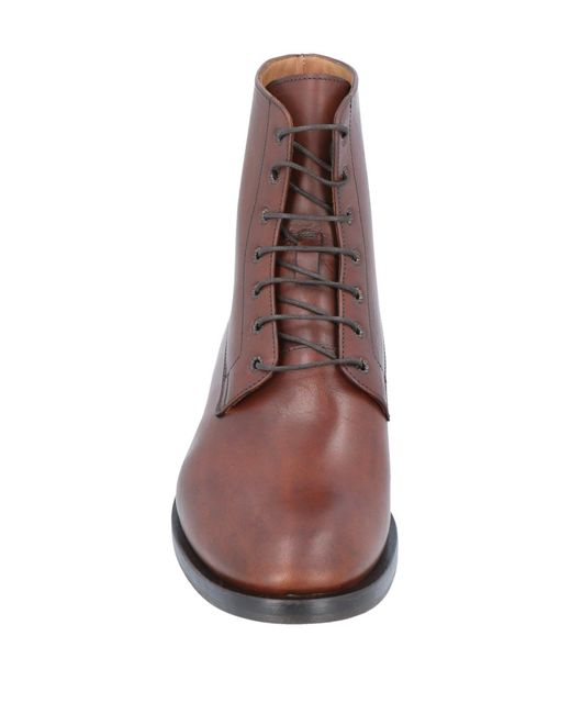 Elia Maurizi Ankle Boots in Cocoa (Brown) for Men - Lyst