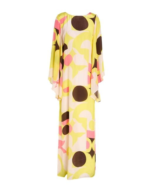 Anjuna Metallic Maxi Dress Viscose