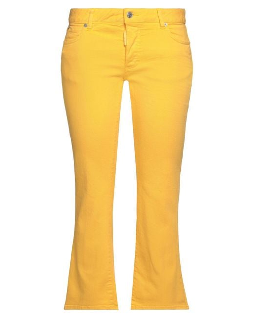 DSquared² Yellow Jeans