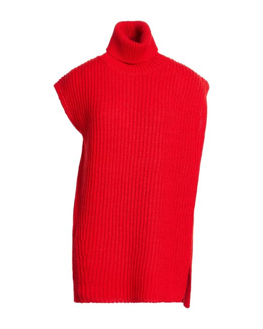 Alysi Red Turtleneck