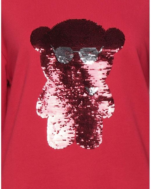 armani red sweatshirt