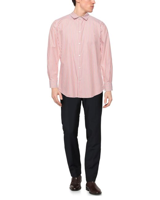 Tom Rebl Pink Shirt Cotton for men