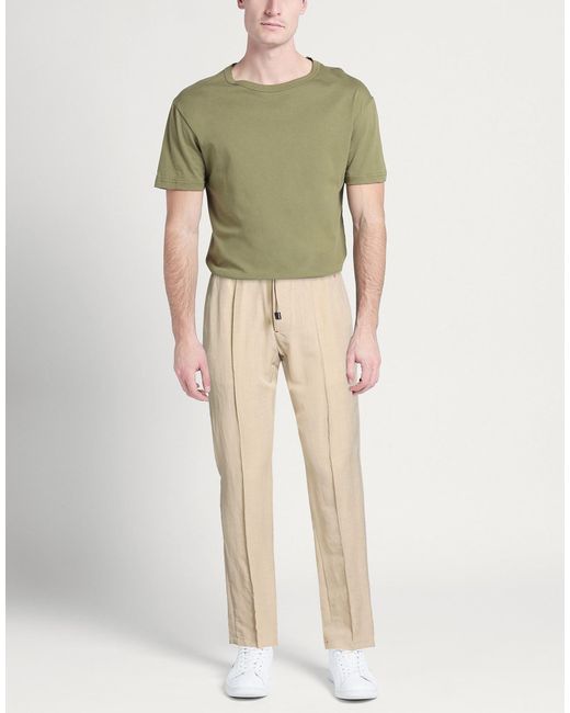 Isaia Natural Trouser for men
