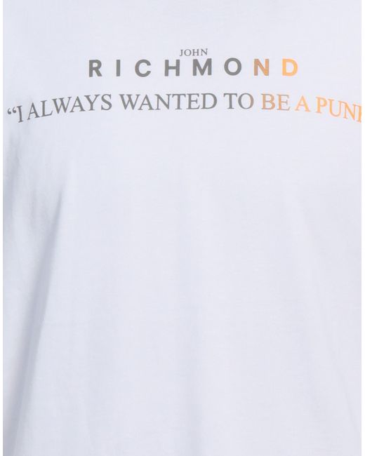 John Richmond T-shirts in White für Herren