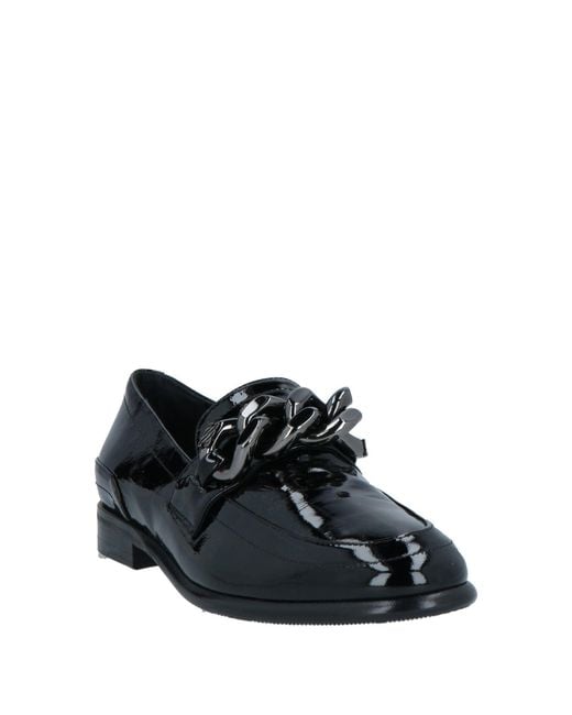 Casadei Black Loafers