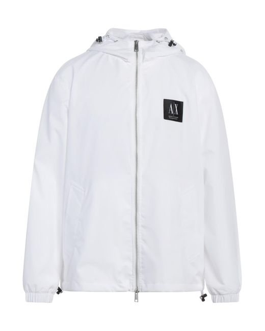 ARMANI EXCHANGE White Jacket for men