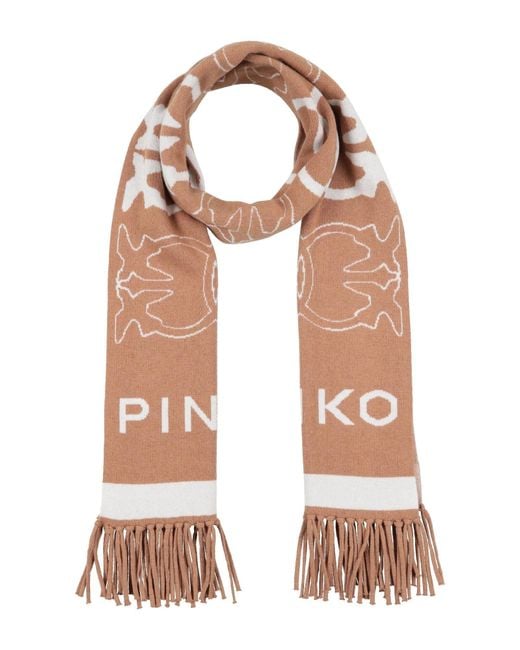 Bufanda Pinko de color Natural