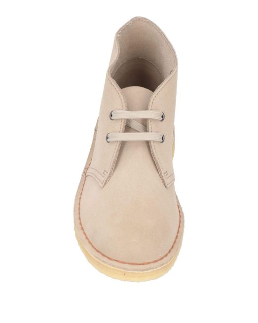 Clarks Natural Ankle Boots