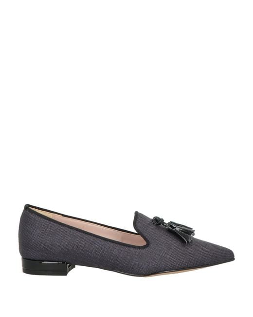 Divine Follie Gray Loafers Textile Fibers