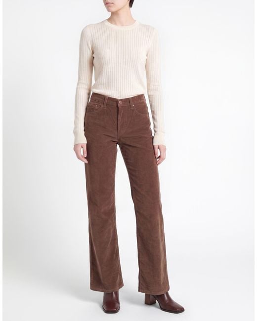 Dondup Brown Pants Acetate, Viscose