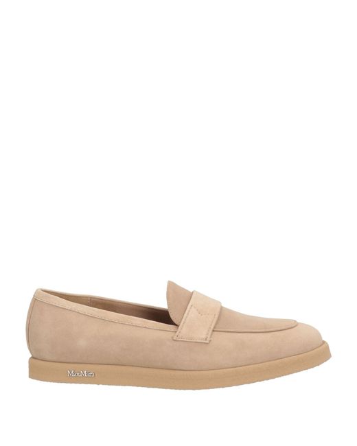 Max Mara Natural Loafers