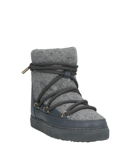 Inuikii Gray Ankle Boots