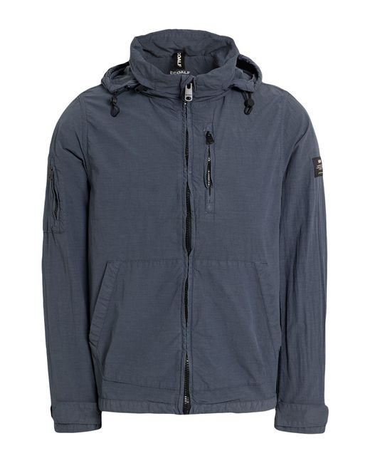 Ecoalf Blue Jacket for men