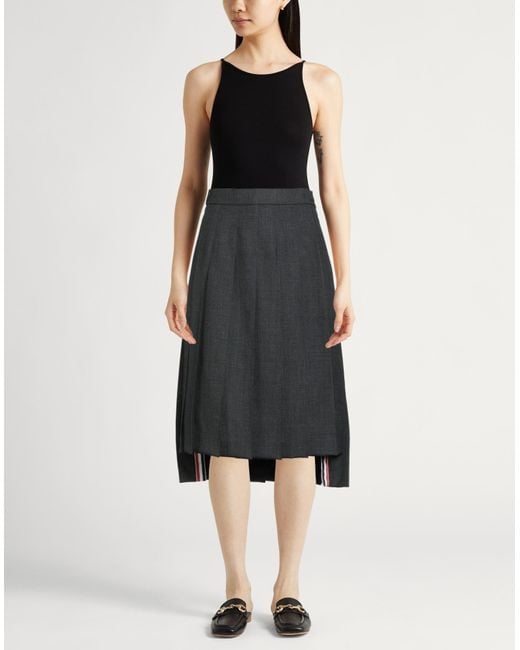 Thom Browne Gray Midi-Rock