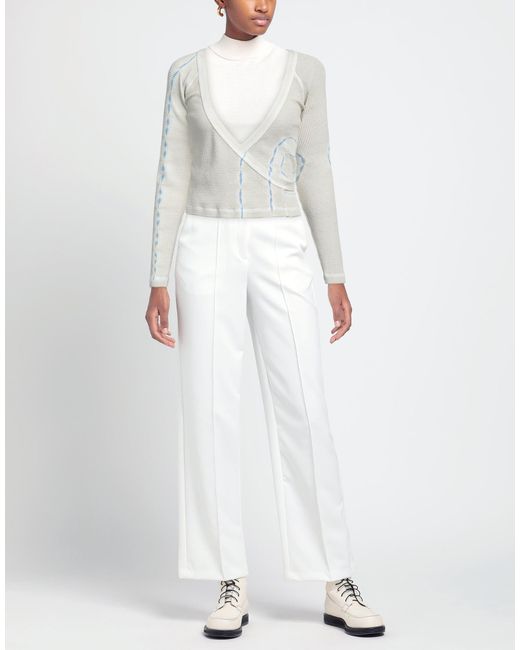 John Elliott White Wrap Cardigans