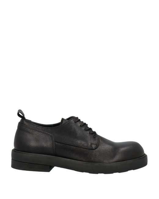 O.x.s. Black Lace-up Shoes for men