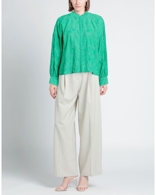 Maje Green Shirt