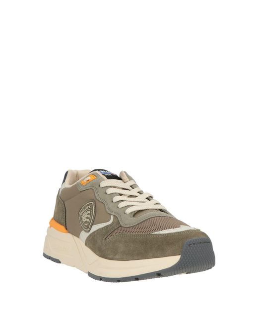 Blauer Sneakers in Multicolor für Herren