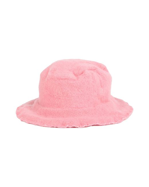 Comme des Garçons Pink Hat Wool, Nylon for men