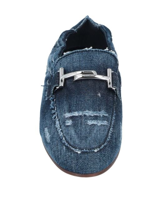 Tod's Blue Loafer