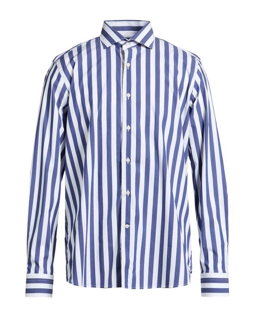 Alea Blue Shirt Cotton, Polyamide, Elastane for men