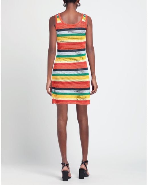 Marni Orange Mini Dress