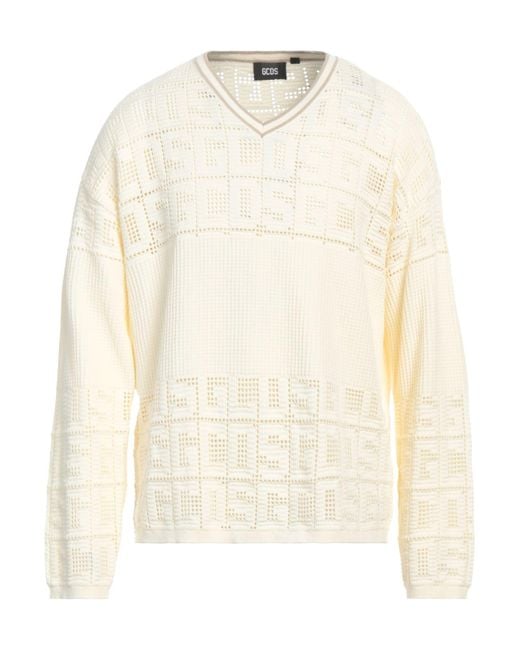 Gcds White Jumper for men