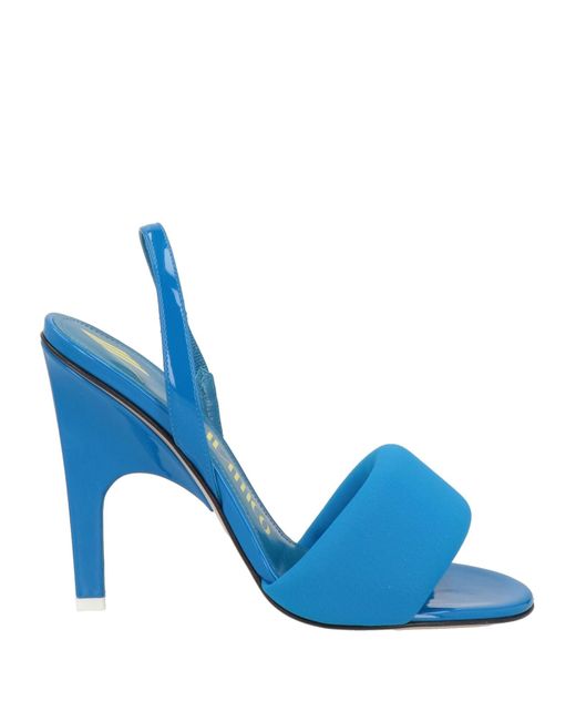 The Attico Blue Sandale