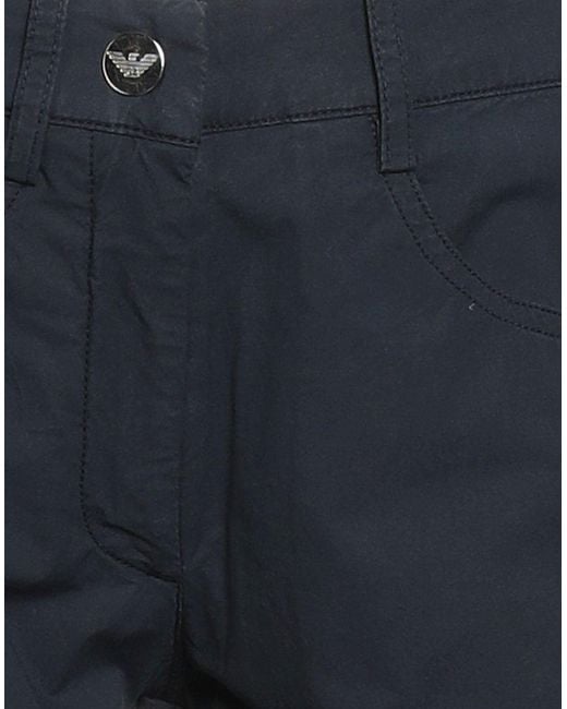 EA7 Blue Pants Cotton, Elastane