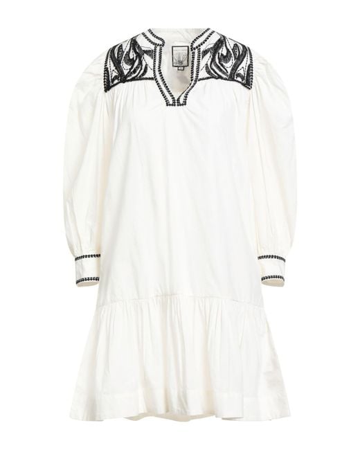 Scarlett Poppies White Mini Dresses
