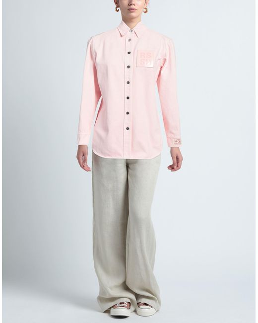 Raf Simons Pink Denim Shirt