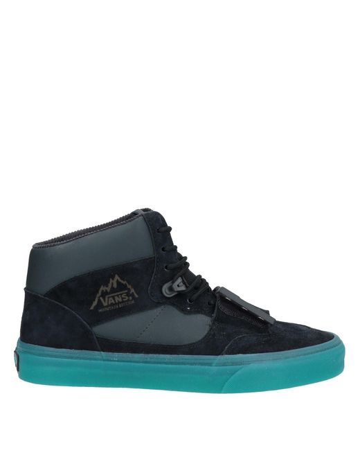 mens vans leather trainers