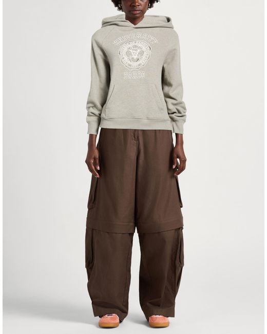 Zadig & Voltaire Gray Light Sweatshirt Cotton, Polyester