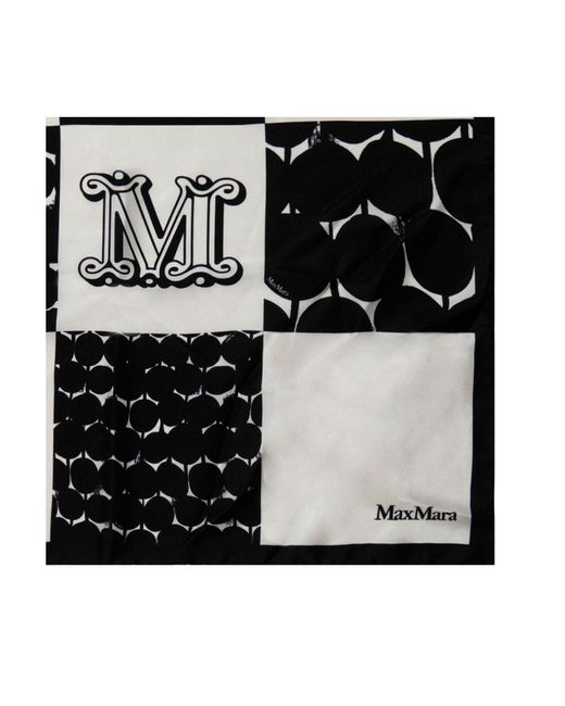 Écharpe Max Mara en coloris Black