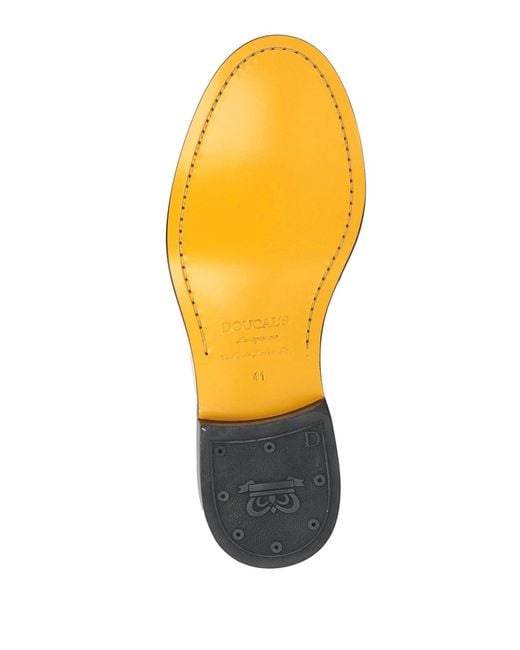 Doucal's White Loafers Leather for men