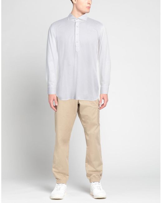 Borriello Polo Shirt in White for Men | Lyst