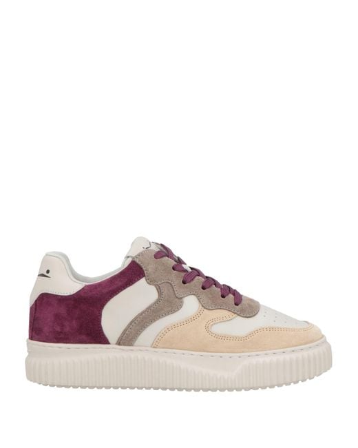 Voile Blanche Brown Light Sneakers Leather