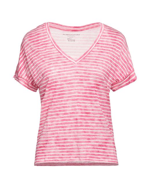 Majestic Filatures Pink T-shirt