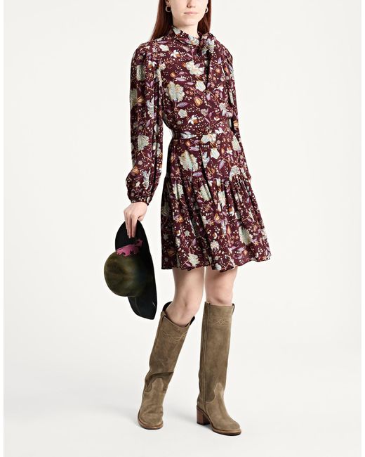 Ulla Johnson Red Mini Dress