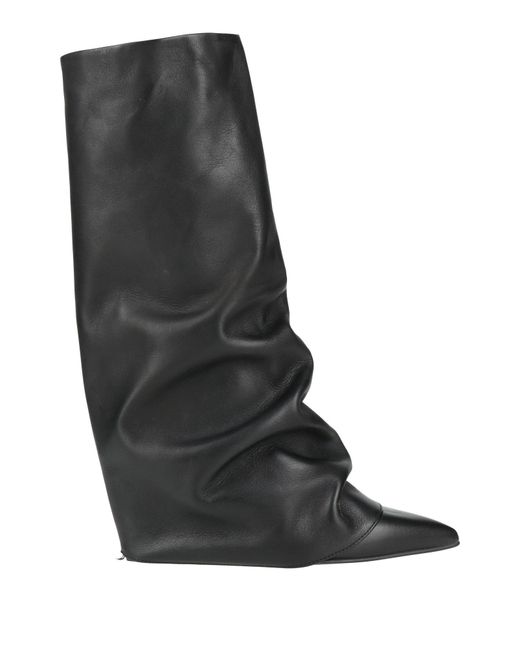 Nila & Nila Black Boot Leather