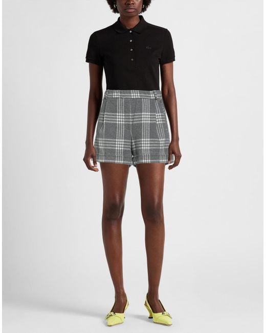 Souvenir Clubbing Gray Shorts & Bermuda Shorts Polyester, Viscose, Elastane