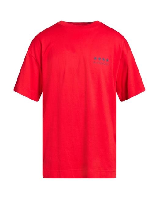 Camiseta Givenchy de hombre de color Red