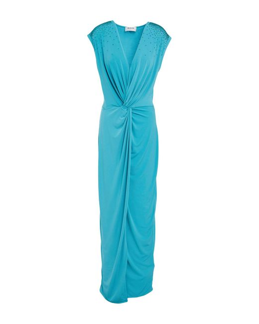 Blugirl Blumarine Blue Maxi Dress