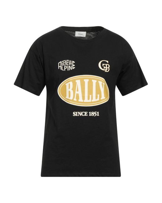 Bally T-shirts in Black für Herren
