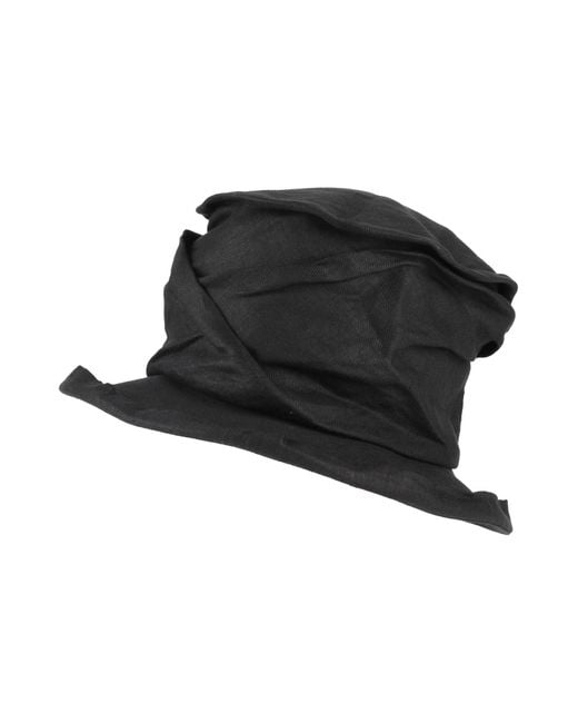 Yohji Yamamoto Black Hat for men