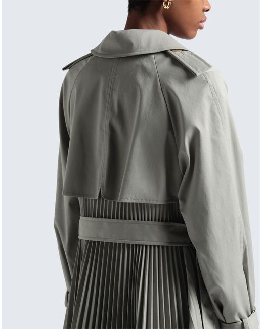 Sandro Gray Overcoat & Trench Coat