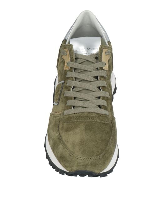 Philippe Model Green Trainers